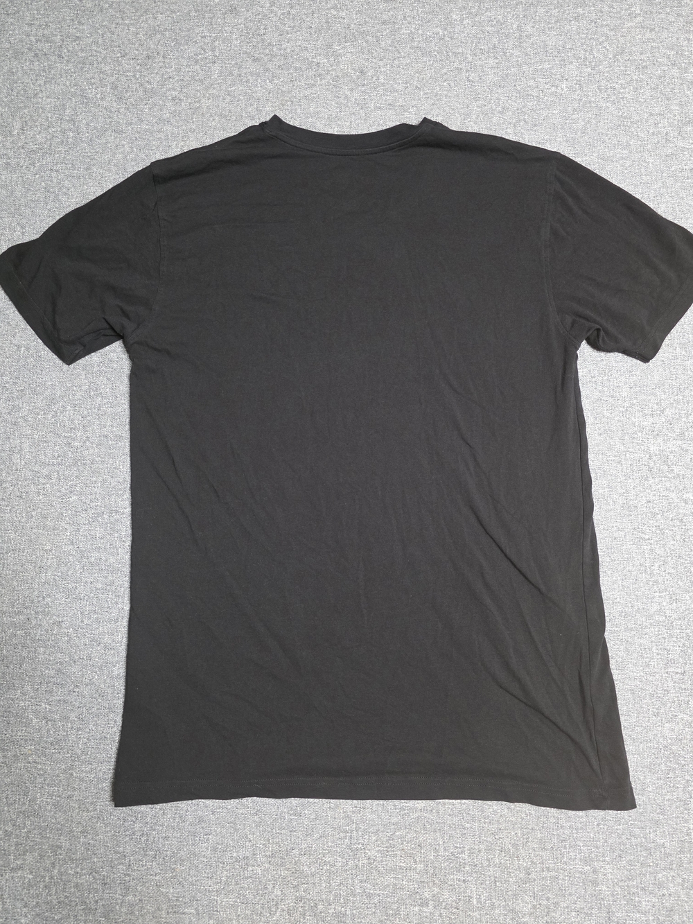Marc Anthony Mens Cotton Stretch Slim Fit V-Neck T-Shirt Black Size Medium M - Picture 2 of 4